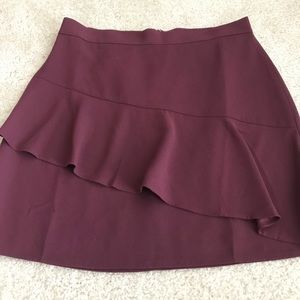 Burgundy / plum skirt from loft